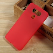til LG G6 bagcover rød i blød tpu Mobilcover