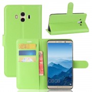Vilo flip cover grøn til Huawei Mate 10  Mobilcovers