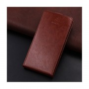 Huawei Mate 10 cover vertikal med lomme brun Mobilcovers