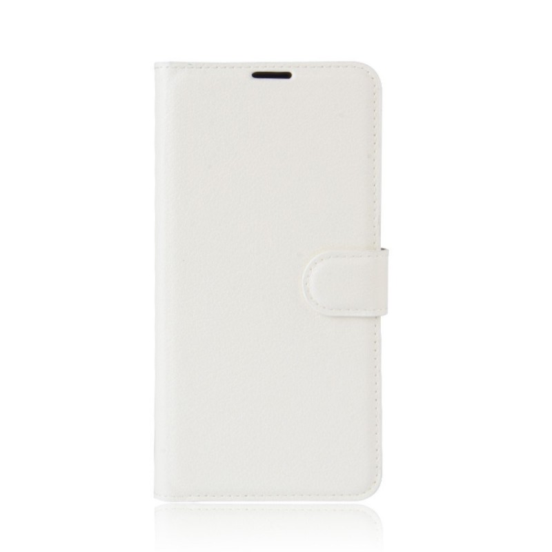 Custodia Flip In Pelle Sintetica Per Lenovo Moto G5 - Cover Nera Con 2 Pellicole Protettive In Omaggio