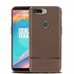 Rugged armor cover Oneplus 5T brun