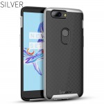 Oneplus 5T combi cover sølv