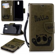 Panda cover armygrøn Nokia 3.1 (2018) Mobil tilbehør