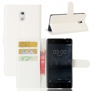 Vilo flip cover hvid Nokia 3 Mobilcovers