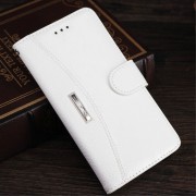 pung cover Nokia 6 med kortholder hvid Mobil cover
