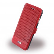 Iphone 6, 6S cover - etui BMW Adrenaline læder rød Mobiltelefon tilbehør
