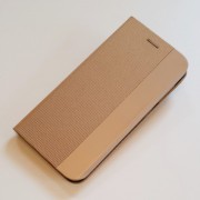 guld Sensi flip etui Huawei P40 Lite Mobil tilbehør