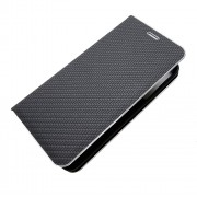 sort Luna carbon flip etui Samsung S22 Mobil tilbehør