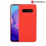 rød Forcell soft silikone case Samsung S10 plus Samsung Galaxy S10 plus covers