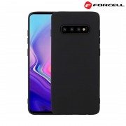 sort Forcell soft silikone case Samsung S10 plus Samsung Galaxy S10 plus covers