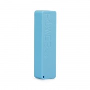 blå Powerbank 2600 mAH mini ekstern batteri / oplader Mobiltelefon tilbehør