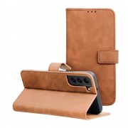 brun Retro flip cover Samsung S22 Plus Mobil tilbehør