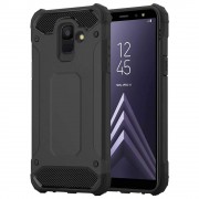 Forcell armor cover sort Galaxy A6 (2018) Mobil tilbehør