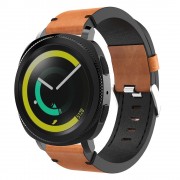 S-style læder rem brun Samsung gear sport Smartwatch tilbehør