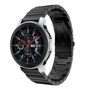 Galaxy Watch 46mm premium stål lænke sort Smartwatch tilbehør