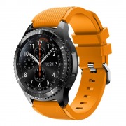 Samsung Gear 3 Sports silikonerem lys orange, Smartwatch tilbehør
