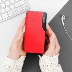 SAMSUNG GALAXY A22 5G | SMART VIEW WINDOW FLIP COVER, RØD