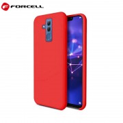 rød Forcell soft silikone case Huawei Mate 20 lite Mobil tilbehør