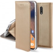 guld Flip magnet etui Nokia 2.3 Mobil tilbehør