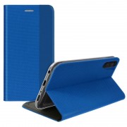 blå Sensi Flip etui Samsung A50 Mobil tilbehør