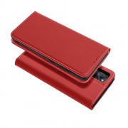rød Slim læder flip etui iPhone 12 / 12 Pro Mobil tilbehør