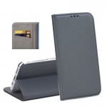 Flip magnet etui Iphone 5 / 5S / SE grå