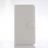 HTC ONE A9 læder pung cover, hvid