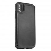 Iphone XS Max Forcell wallet case sort Mobil tilbehør