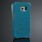 SAMSUNG GALAXY S6 edge læder cover, blå Mobiltelefon tilbehør