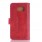 SAMSUNG GALAXY S6 læder cover med multi kort holder rød, Mobiltelefon tilbehør