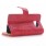 SAMSUNG GALAXY S6 læder cover med multi kort holder rød, Mobiltelefon tilbehør