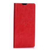 LG G4 læder cover med kort holder-rød