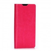 LG G4 læder cover med kort holder-rosa
