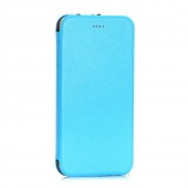 IPHONE 6 / 6S premium læder cover, lyseblå