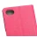 SONY XPERIA Z5 COMPACT læder cover med kort holder, rosa Mobiltelefon tilbehør