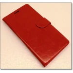 HUAWEI MATE S læder cover med kort lommer, rød
