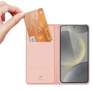 flip cover til Samsung Galaxy S24 FE Dux Ducis Etui Skin Pro Series Rose