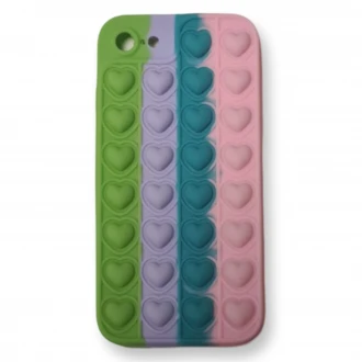 iPhone SE / 7 / 8 Pop It Flerfarvet Etui