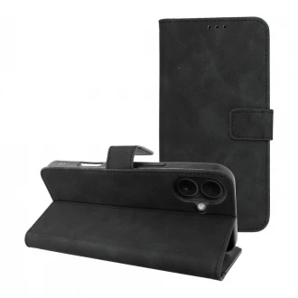  iPhone 16 Plus | TENDER Book mobilcover | sort | mobil tilbehør