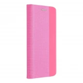 Sensi flip etui iPhone 16e sort pink