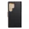 sort/guldFancy flip cover Samsung S24 Ultra Mobil tilbehør