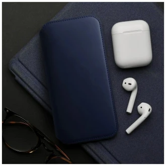 Wallet Case Dual Pocket Samsung Galaxy A55 5G  mørkeblå