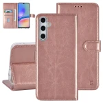 Etui til Samsung Galaxy A05S med lommer Rosa guld