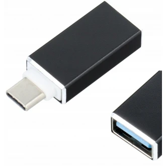 OTG-adapter Hurtig Dataoverførsel, Kompatibel med Laptop, Smartphone & Tablet 