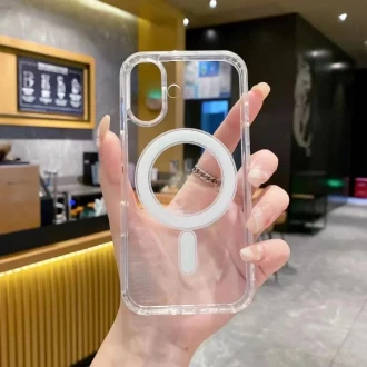 cover Med MagSafe til iPhone 16 transparent