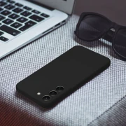 cover sort etui Samsung Galaxy S25 Mobil tilbehør
