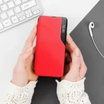 Smart view flip cover Samsung A42 5G rød