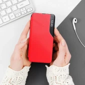 Smart view flip cover Samsung S22-Ultra rød