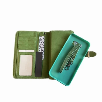 til Samsung Galaxy S8 Plus multi læder cover Grøn
