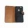 brun Flip etui mønstret Huawei P10 Lite Mobil tilbehør